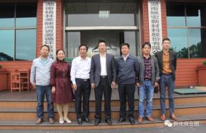 新化縣經(jīng)科信局、新化縣貿(mào)促會調(diào)研特種陶瓷新材料產(chǎn)業(yè)